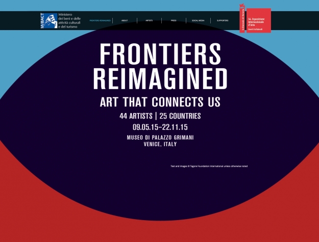 FRONTIERS REIMAGINED - Official Collateral Event as part of the 56th International Art Exhibition of la Biennale di Venezia