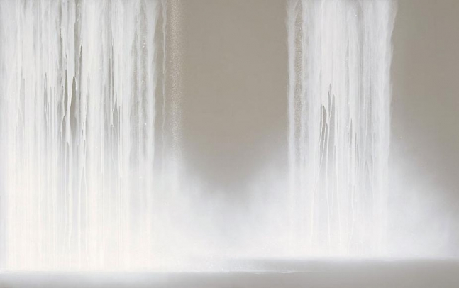 Waterfall 2009, 89.5 x 143.1 inch